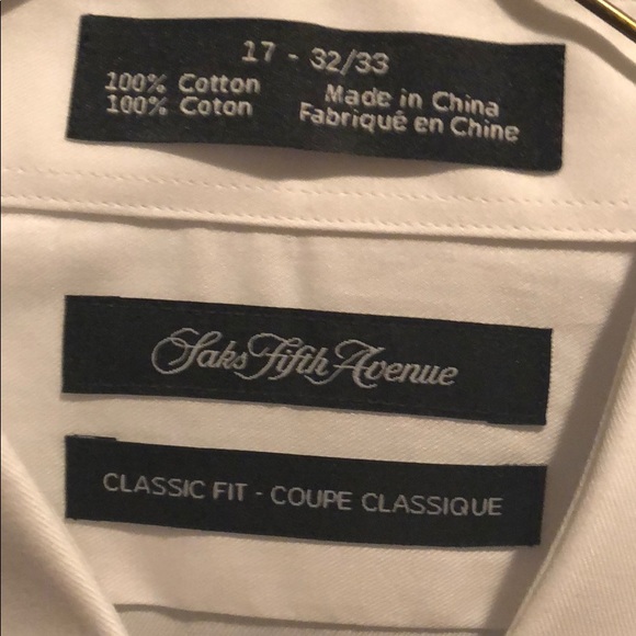 Saks Fifth Avenue button down shirt - Picture 2 of 3